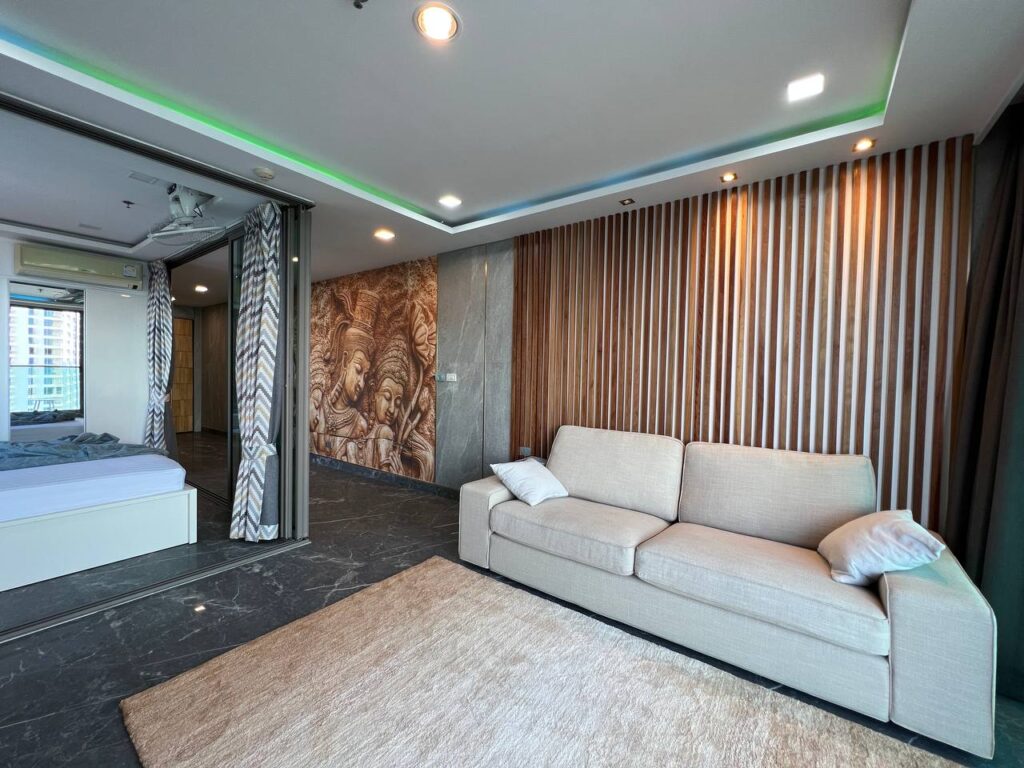 One bedroom apartment 47m2 in Wongamat Tower Condo