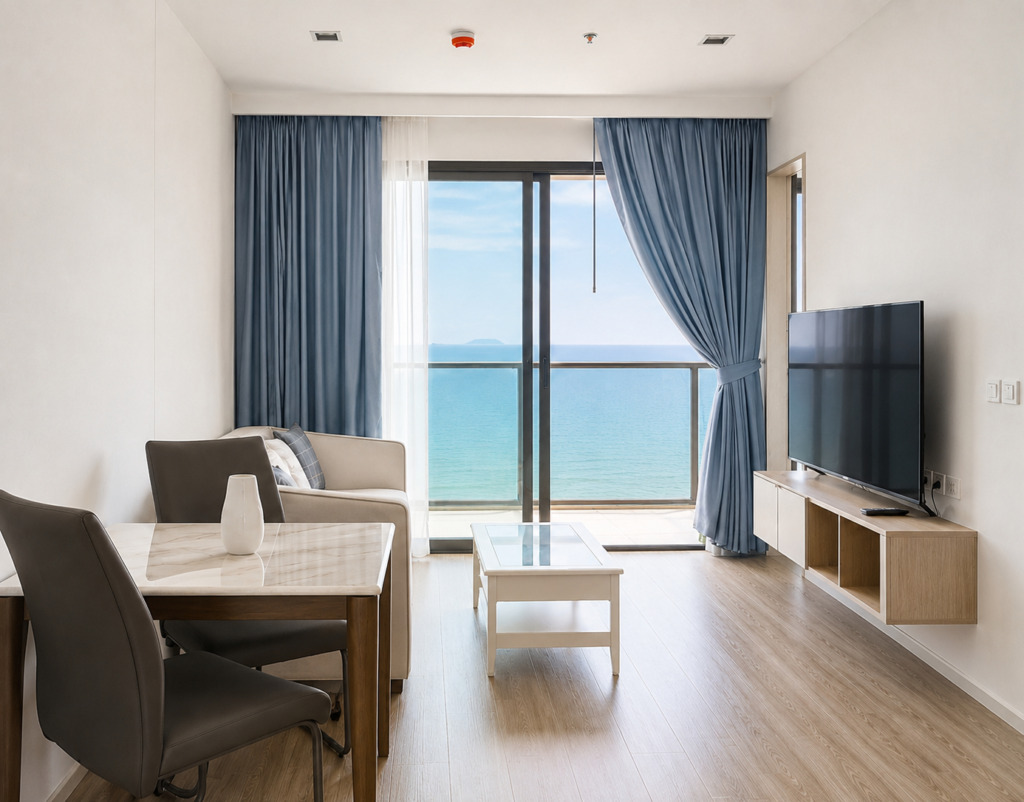 1 bedroom 45m2 in Aeras Jomtien Condo