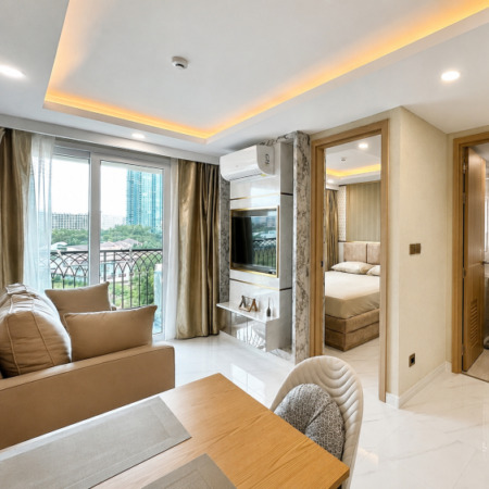 Квартира с 1-й спальней 35м2 в Dusit Grand Park 2