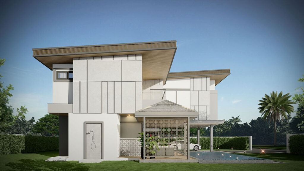 3-bedroom villa of 339m2 in Zensiri Estate