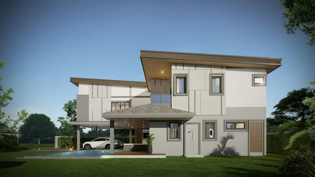 Five bedroom villa 417m2 in Zensiri Estate