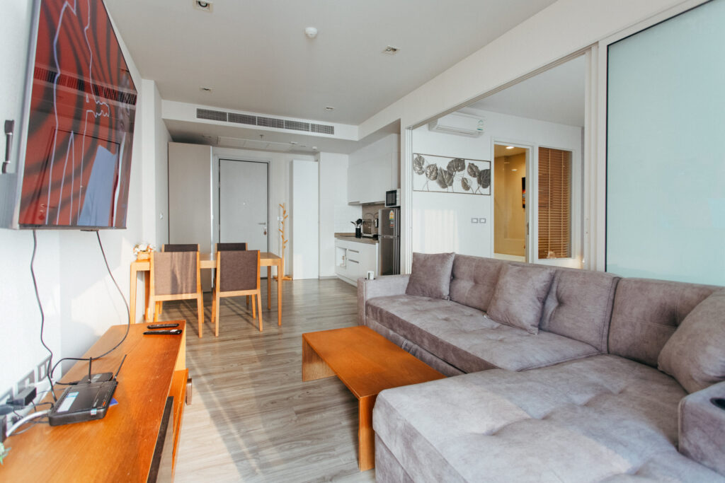 Квартира с 1-й спальней 50м2 в Baan Plai Haad