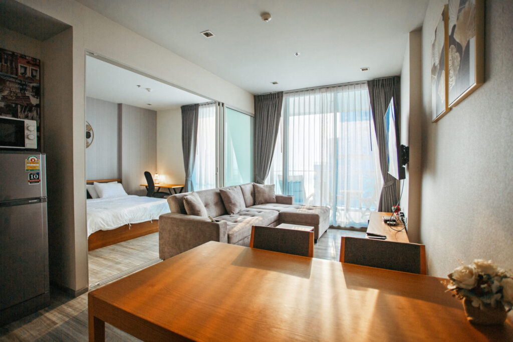 Квартира с 1-й спальней 50м2 в Baan Plai Haad