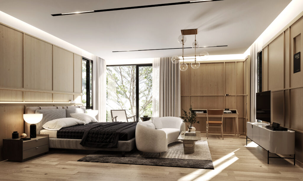 Five bedroom villa 400m2 in Manruetra Pura