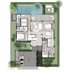 Five bedroom villa 400m2 in Manruetra Pura