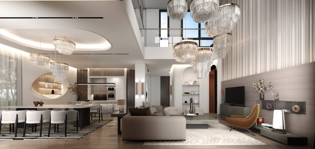 Five bedroom villa 400m2 in Manruetra Pura