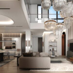 Five bedroom villa 400m2 in Manruetra Pura