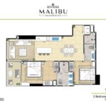 2 bedroom 75m2 in The Riviera Malibu