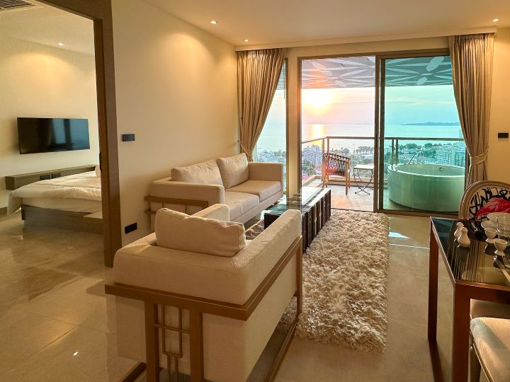 Квартира с 1-й спальней 44м2 в The Riviera Ocean Drive