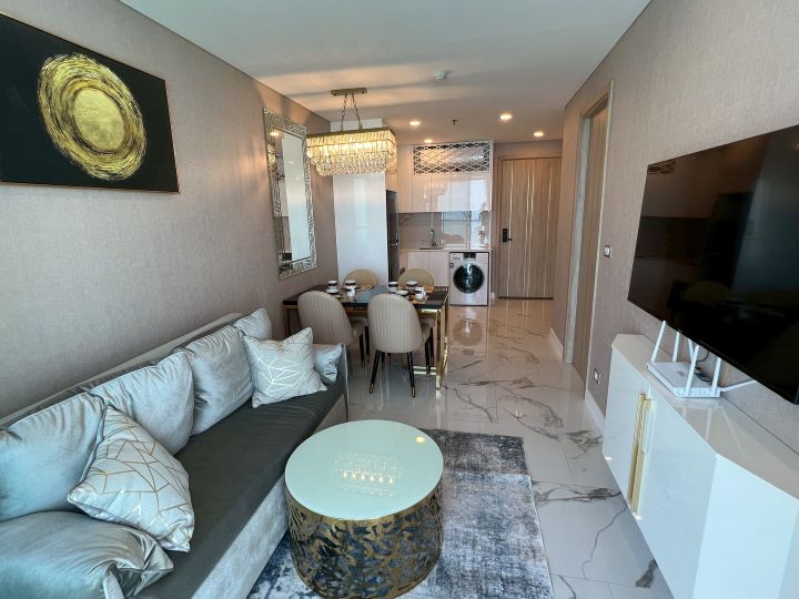Квартира с 1-й спальней 45м2 в Copacabana Beach Jomtien