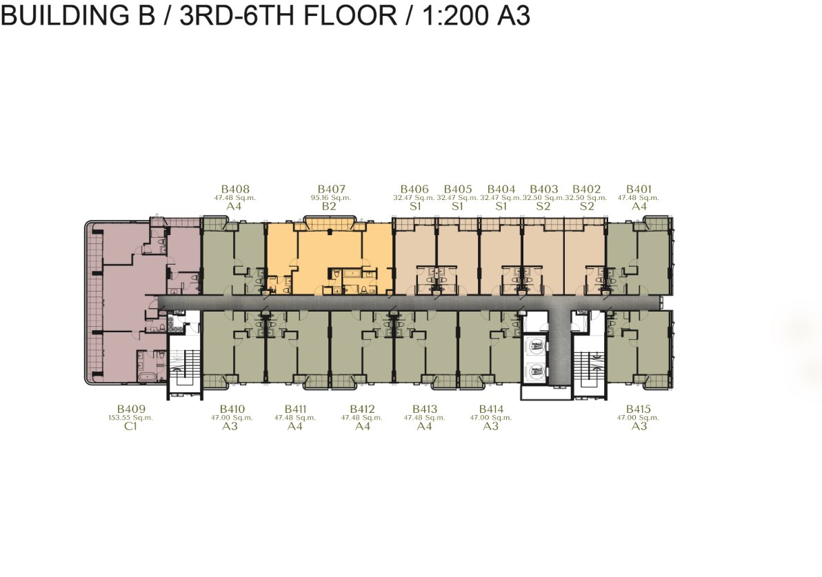 Студия 32м2 в The Panora Estuaria