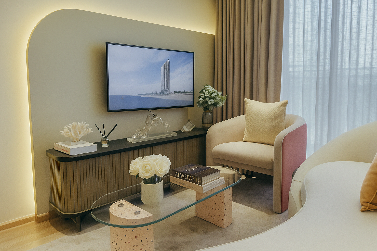 1 bedroom 38m2 in Arom Jomtien