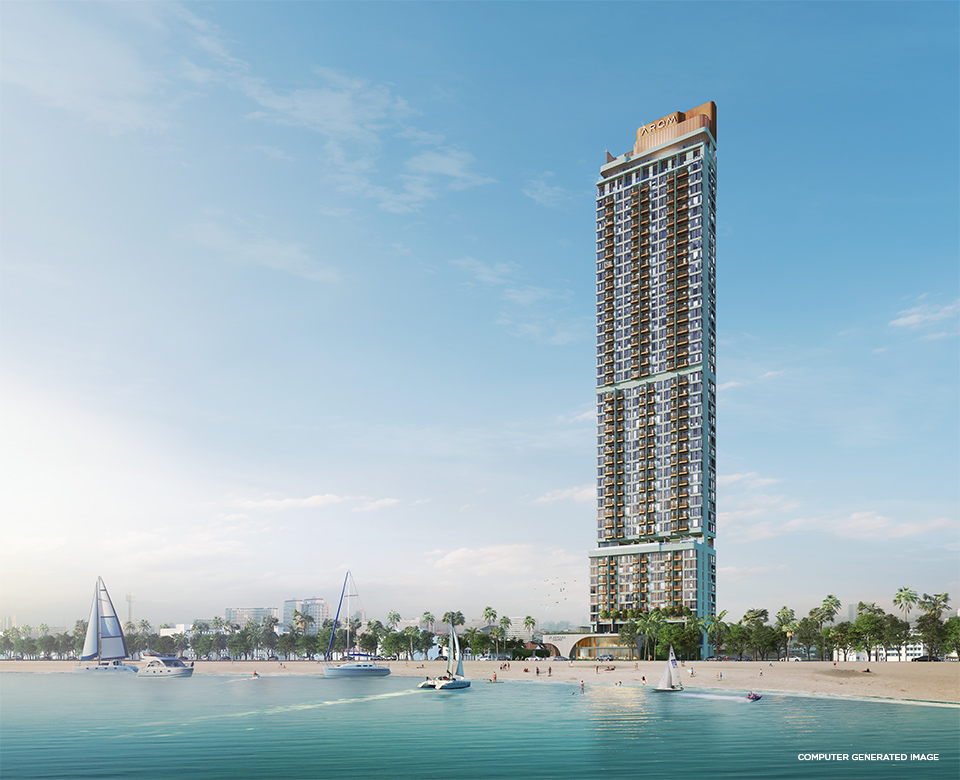 1 bedroom 38m2 in Arom Jomtien