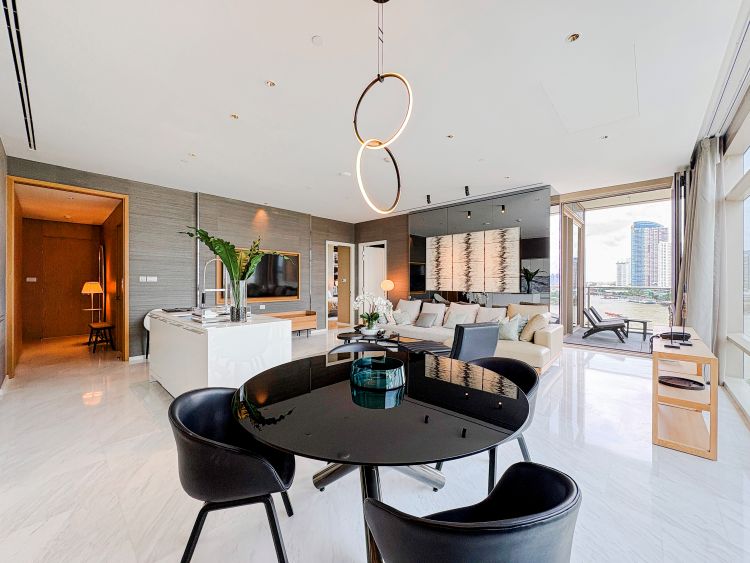 Квартира с 2-мя спальнями 138м2 в Four Seasons Private Residences Bangkok at Chao Phraya